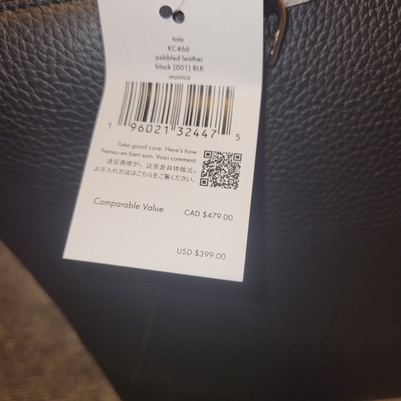 NWT Kate Spade Leather Tote Bag - Picture 4 of 5